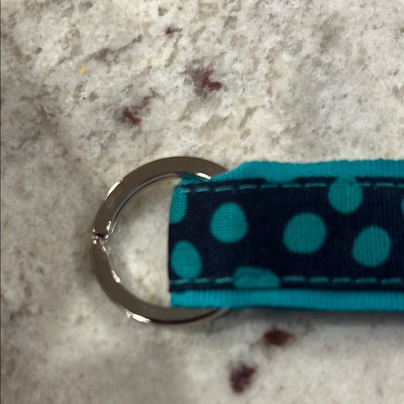 Thirty-One Blue Navy Lotsa Dots
Hang it up key fob - Picture 3 of 7